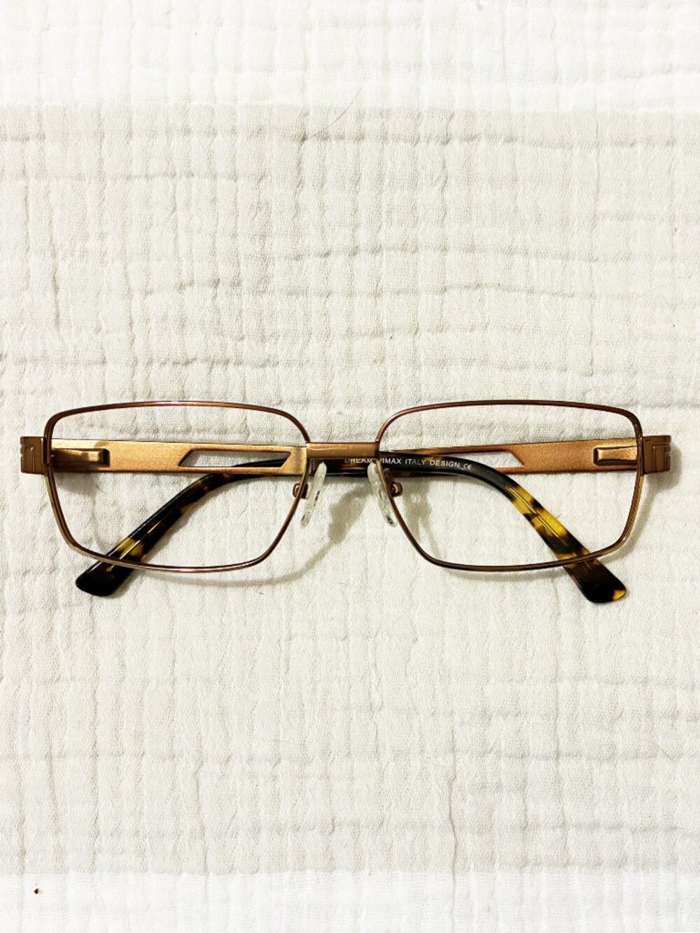 Dream Himax Two-Tone Metal Optical Frames with Metal & Tortoiseshell Temples
